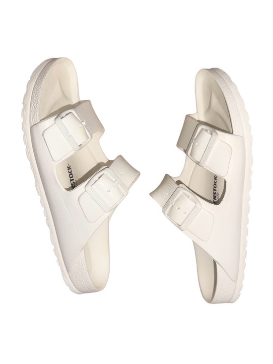 Birkenstock Arizona white sandals flip flops women’s size 39 8 8.5 men’s size 6 main image 13